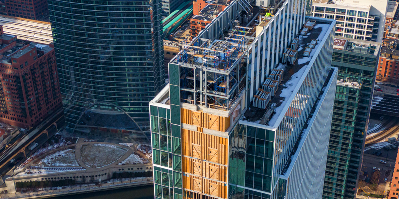 Wolf Point East Aerial
